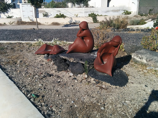 Three Women Sculptures