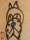 graffiti dog