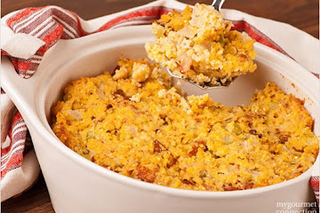 Savory Corn Bread Stuffing
