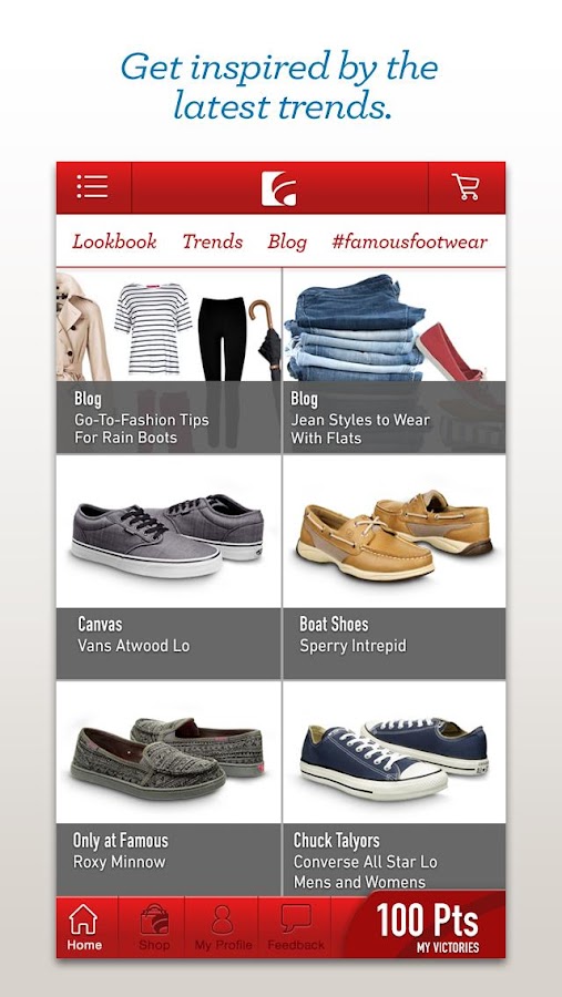 Famous Footwear Mobile Android Apps on Google Play