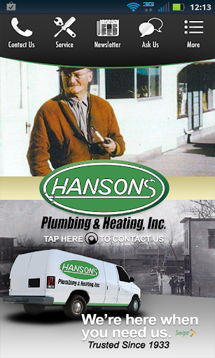 Hanson's Plumbing Heating