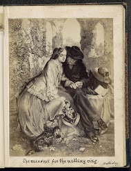 Fotoreproductie van (vermoedelijk) een prent naar een schilderij van Michael Frederick Halliday