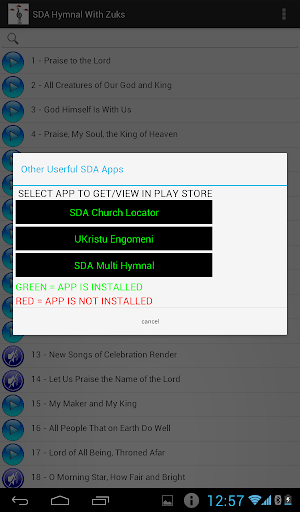 【免費音樂App】SDA Hymnal With Zuks-APP點子