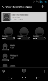 BetterKat CM11 Theme Blue X - screenshot thumbnail