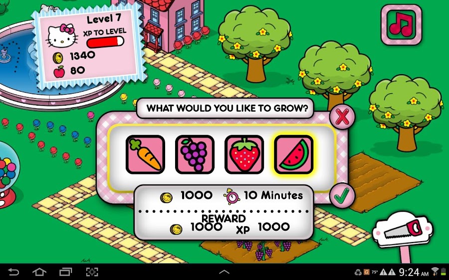 Hello Kitty Happy Town - Screenshot 1
