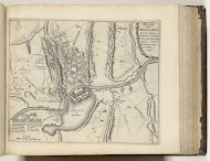 Plattegrond van het beleg van Charleroi, 1693