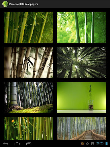 【免費個人化App】Bamboo [HD] Wallpapers-APP點子