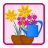 flower shop games mobile app icon