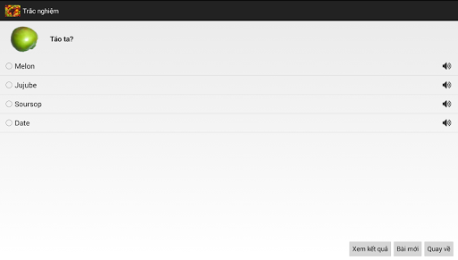 【免費教育App】Tiếng Anh: Trái cây-APP點子