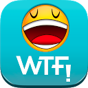 WTF! Free Emoticons HD mobile app icon