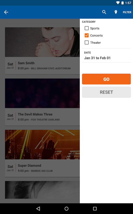 StubHub Event tickets Android Apps on Google Play
