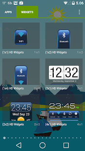 HD Widgets Screenshot