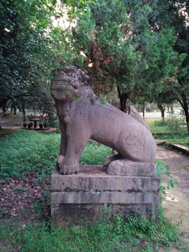 陽朔公園-閉嘴獅子