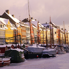 Copenhagen by Brent Huntley - Transportation Boats