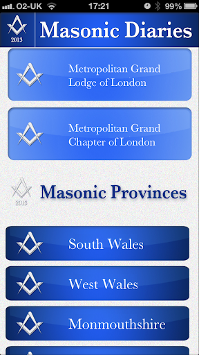 Masonic Diaries 2013