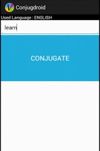 Lastest Conjugdroid English APK for PC
