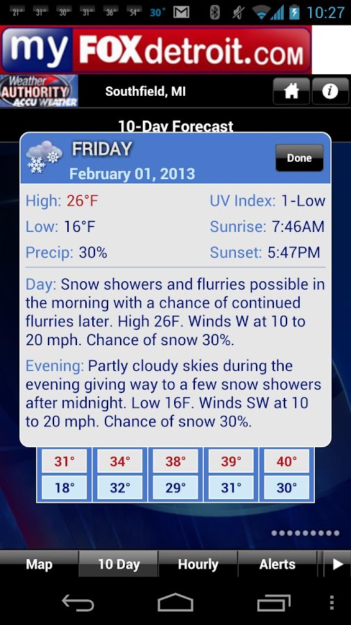 Fox 2 Weather Android Apps on Google Play