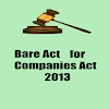 Bare Act for Companies Act2013