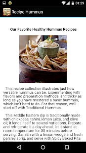 Lastest Recipe Hummus APK