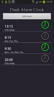 Lastest Flash Alarm Clock APK