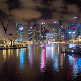 Singapore by Mihai Popa - City,  Street & Park Night