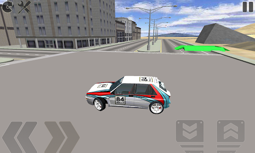 Rally Car: Driving Simulator