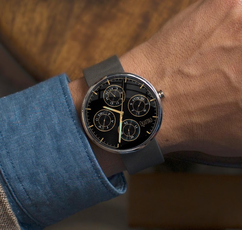 Watch Face Quattr Android Wear Screen 2