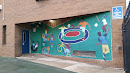 Kids Playing Mural