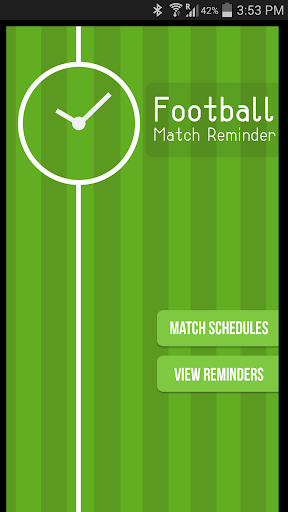 Football Match Reminder