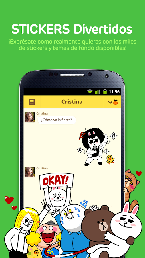 LINE: Llama y mensajea gratis - screenshot