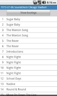 Led Zeppelin Bootlegs trial Screenshots 3