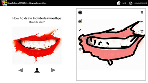 HowToDraw MOUTH
