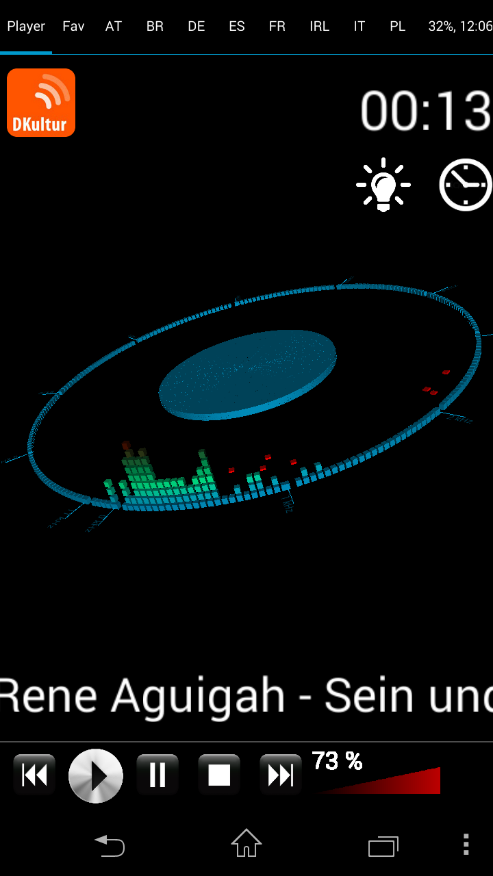 Web Radio Player Premium Screen 1