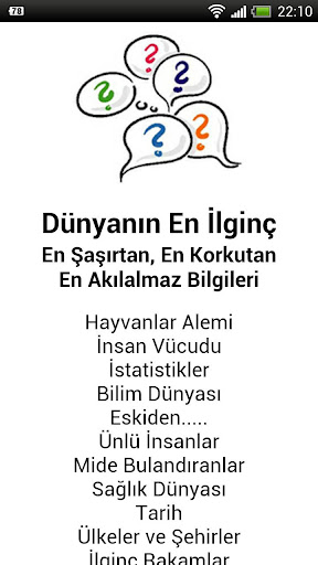 En İlginç Bilgiler