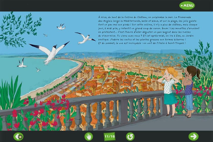 Marie visits France Screen 1