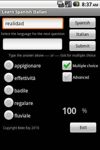 Learn Spanish Italianのおすすめ画像1