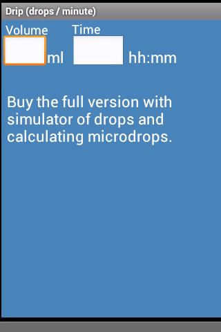 Nursing Calculations Drip Demo