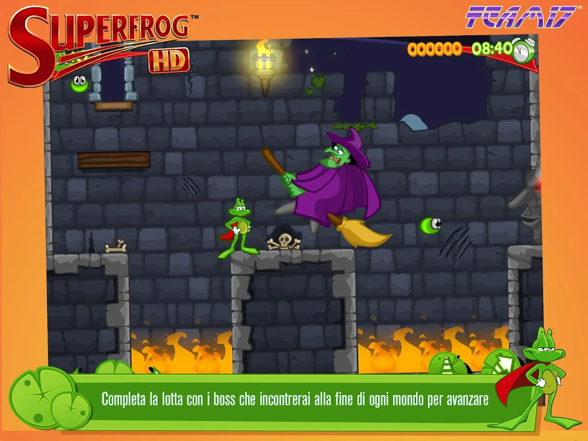  Superfrog HD arriva finalmente anche su Android!