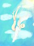 Angels learning to fly.. 