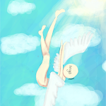 Angels learning to fly.. 