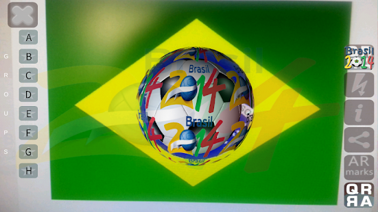 Free QR AR Brasil 2014 APK for Android