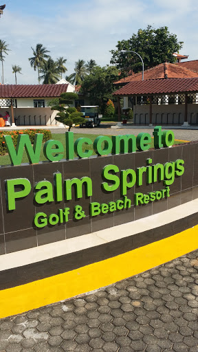 Palm Spring Welcome Sign