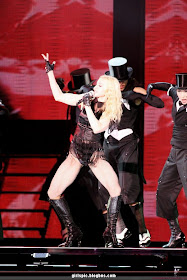 madonna on stage