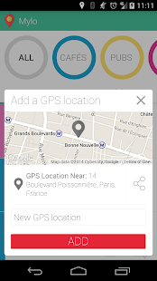 Mylo - My Locations and Places Screenshots 3