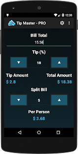 Tip Master - Tip Calculator Screenshots 1