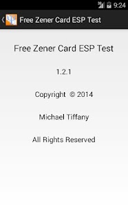 Free Zener Card ESP Test Screenshots 6