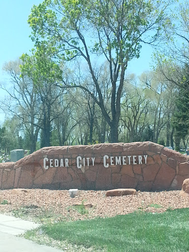 Cedar City Cemetery Entrance