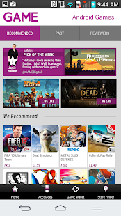 GAME Reward Mobile App - screenshot thumbnail