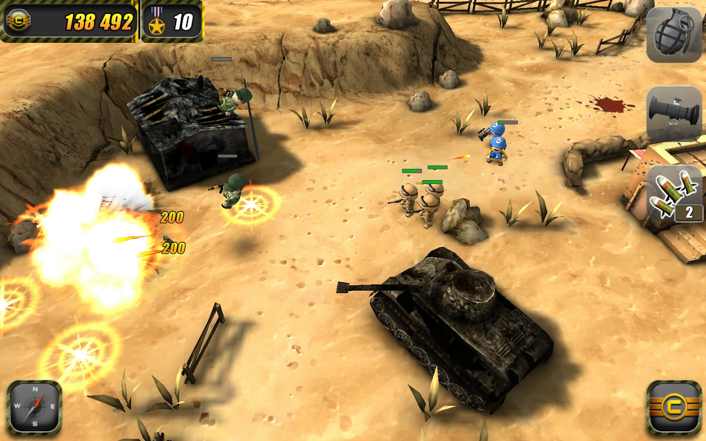 Troopers kecil - screenshot