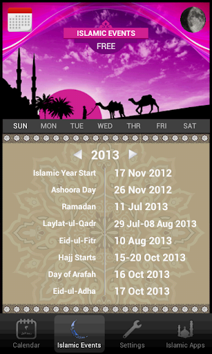 【免費工具App】Islamic Calendar (Hijri) Free-APP點子